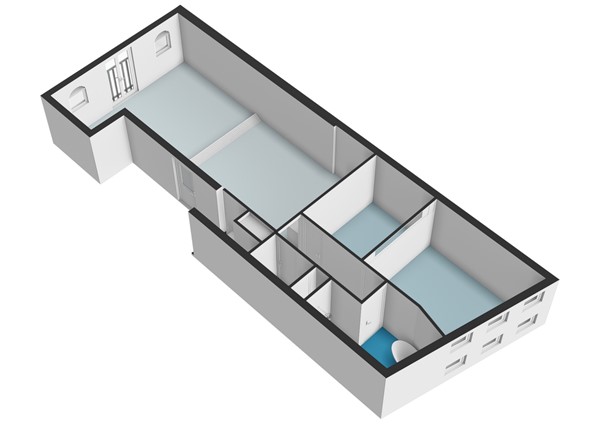 Floor plan - Reguliersgracht 82B, 1017 LV Amsterdam 